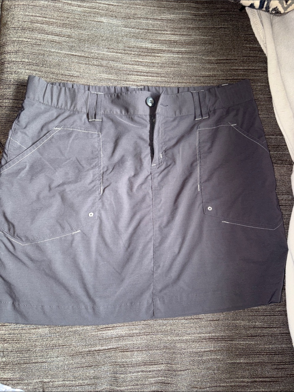 Women’s Dark Gray Casual Utility Skorts